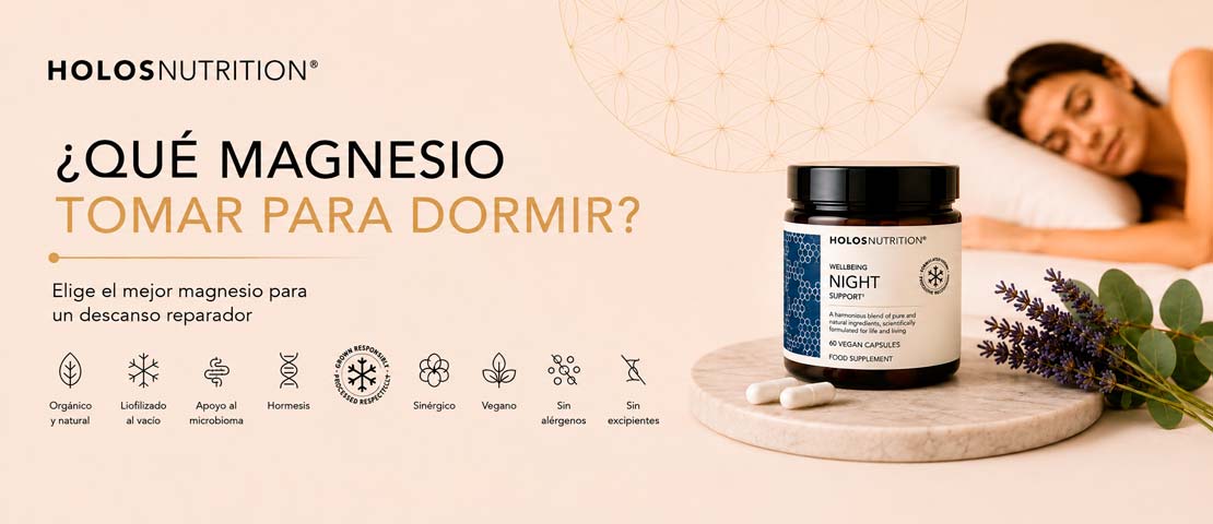 ¿Qué magnesio tomar para dormir? | Holos Nutrition