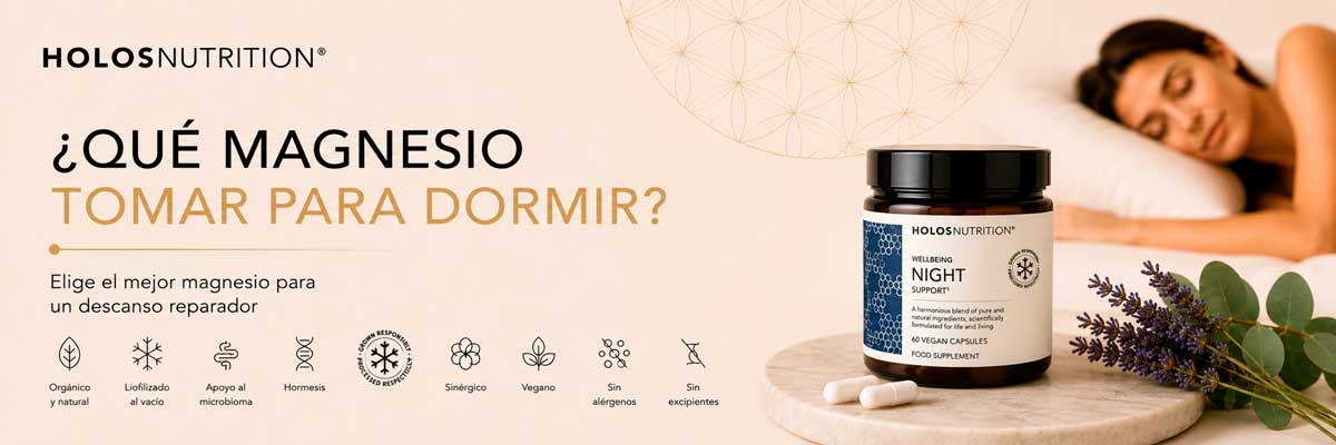 ¿Qué magnesio tomar para dormir? | Holos Nutrition