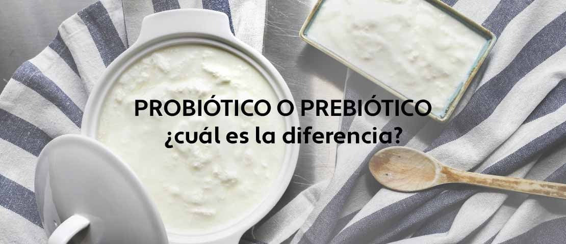 Diferencia entre probiótico y prebiótico