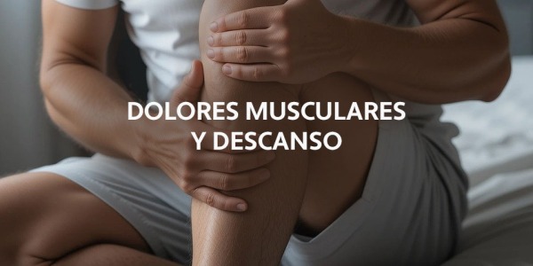 Cómo los dolores y espasmos musculares pueden afectar el descanso